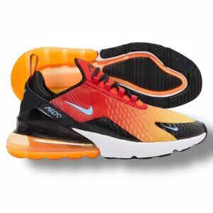 Nike Air Max 270 University Red/Gold Mens Running Shoe Size 11 DQ7625 600 NEW